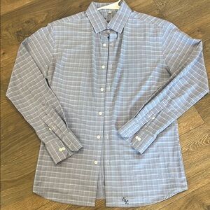 State & Liberty Men's Blue Plaid Shirt